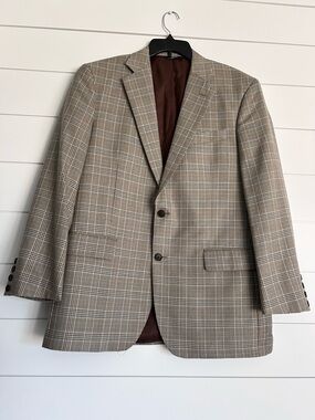 Brooks Brothers Sports Coat - Tailored plaid Blazer 42R
